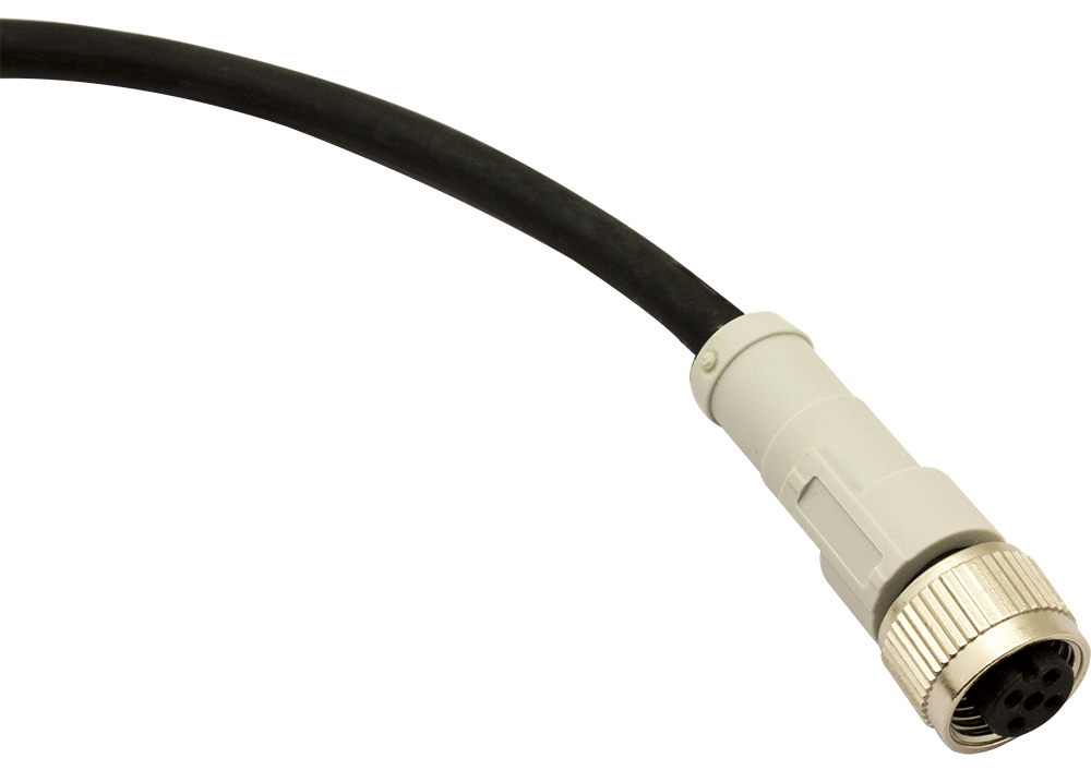11522 - CD12M/0B-050A5 - CABLE M12.4HILOS.RECTO.5mts PUR